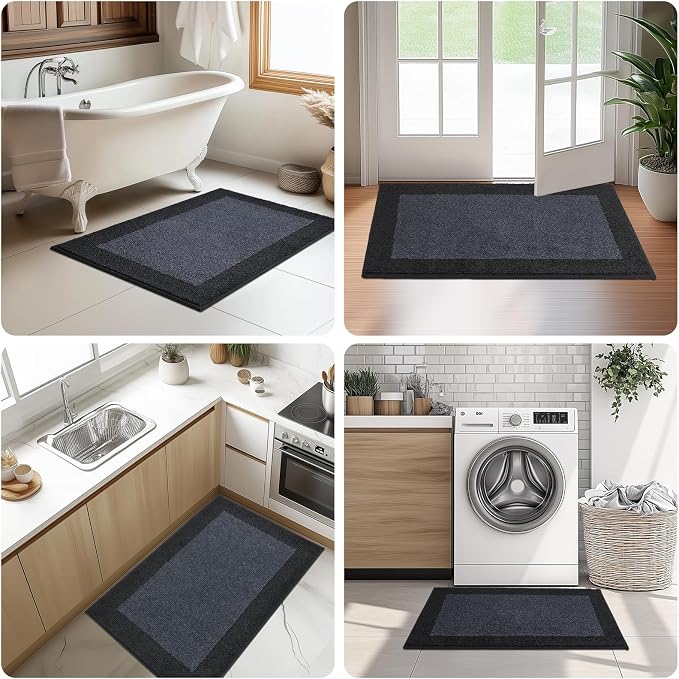 Machine Washable Kitchen Rug 24" x 96", Non Slip Kitchen Mat - Image 6