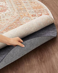 Veken 8 Ft Round Non Slip Cushioned Rug Pad Gripper, Felt and Silicone Backing by Veken