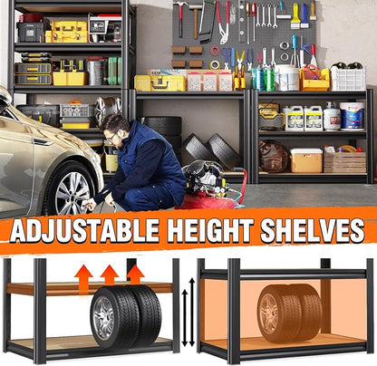 71" H-28 W-12 D Garage Shelving - Image 5