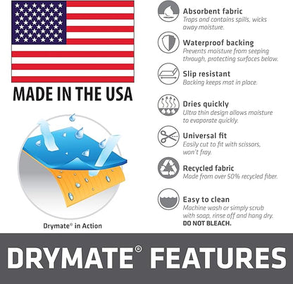 Drymate Jumbo XL Dish Drying Mat, Low-Profile, Super Absorbent, Quick Dry Fabric - Image 7