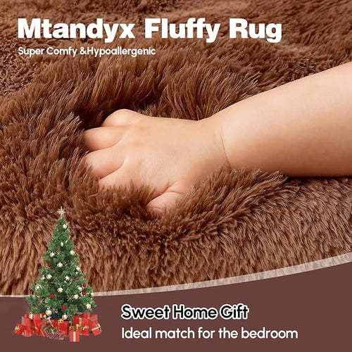 8x10 Area Rugs Living Room, Non-Slip Upgraded Indoor Thick Soft Rug, Modern - Image 2
