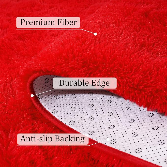 BENRON Fluffy Runner Rugs 2x4, Soft Long Runners - Image 5
