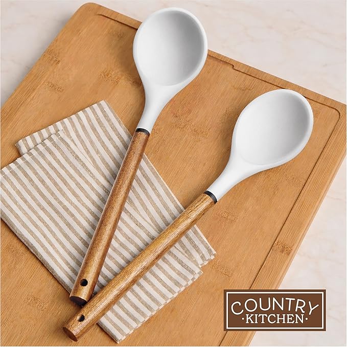 Country Kitchen Non Stick Silicone Utensil Set - Image 7