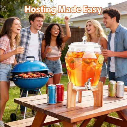 2 PCS Drink Dispenser Set, 2.5 Gallon Total Capacity - Image 7