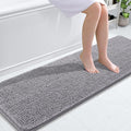 OLANLY Bathroom Runner Rugs 59x20, Extra Soft Absorbent Chenille Bath Rugs by OLANLY