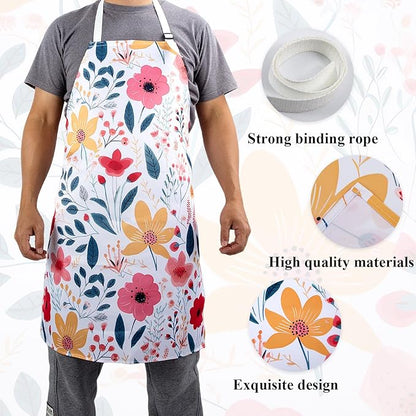 6 Pcs Kitchen Stuff Accessories, Kitchen Oven Mitts and Pot Holders Sets - Image 4