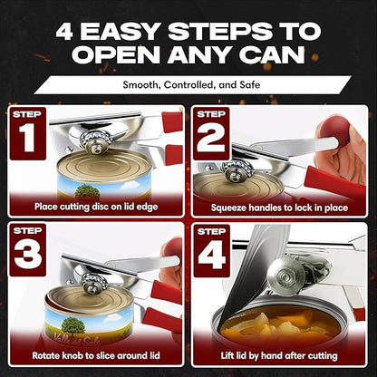 Chef-Master 2-Pack Heavy Duty Can Opener - Image 6