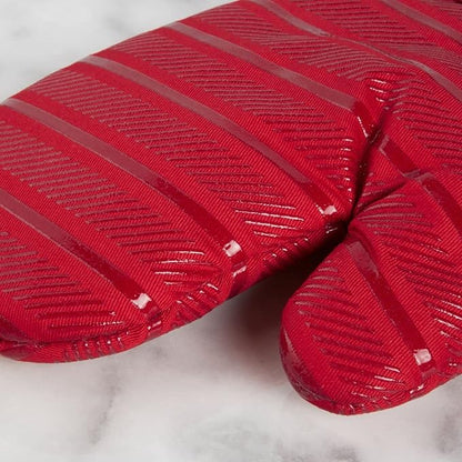 KitchenAid Albany Oven Mitt 2-Pack Set, Passion Red - Image 4