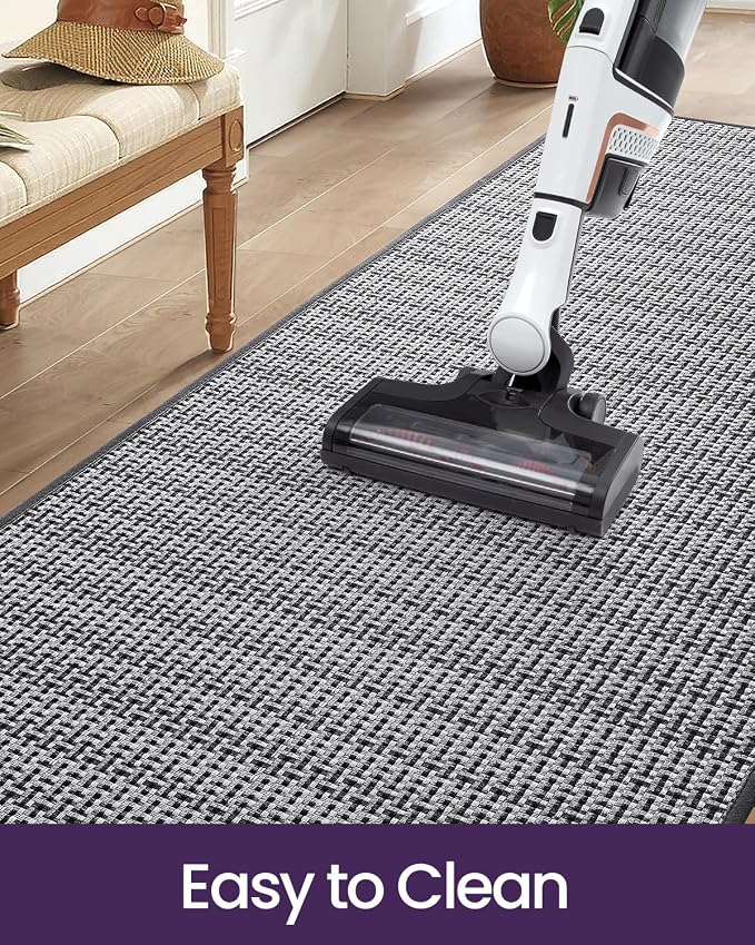 DEXI Hallway Runner Rug 2'x7', Non Slip Rubber Backed Runners Carpet, Ultra - Image 9
