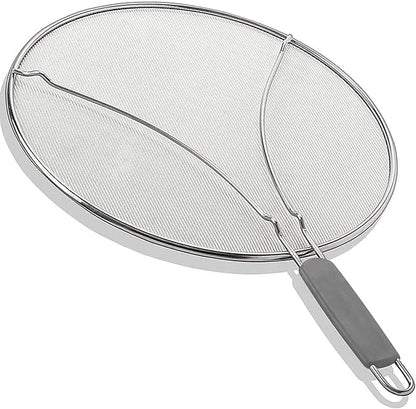 13" Grease Splatter Screen for Cooking | Stainless Steel Oil Splatter Guard and by KAFOOR