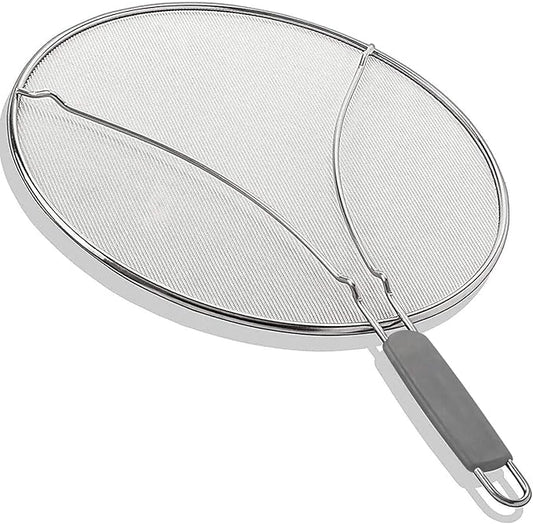 13" Grease Splatter Screen for Cooking | Stainless Steel Oil Splatter Guard and by KAFOOR