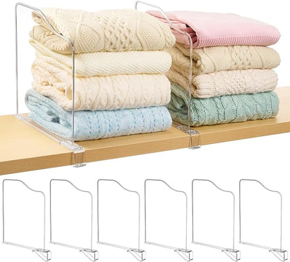 Vtopmart 8 Pack 12in Height Shelf Dividers by Vtopmart