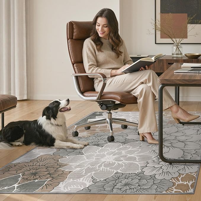 36"x48" Office Chair Mat for Hardwood Tile Floor, Under Desk Carpet Protector - Image 7