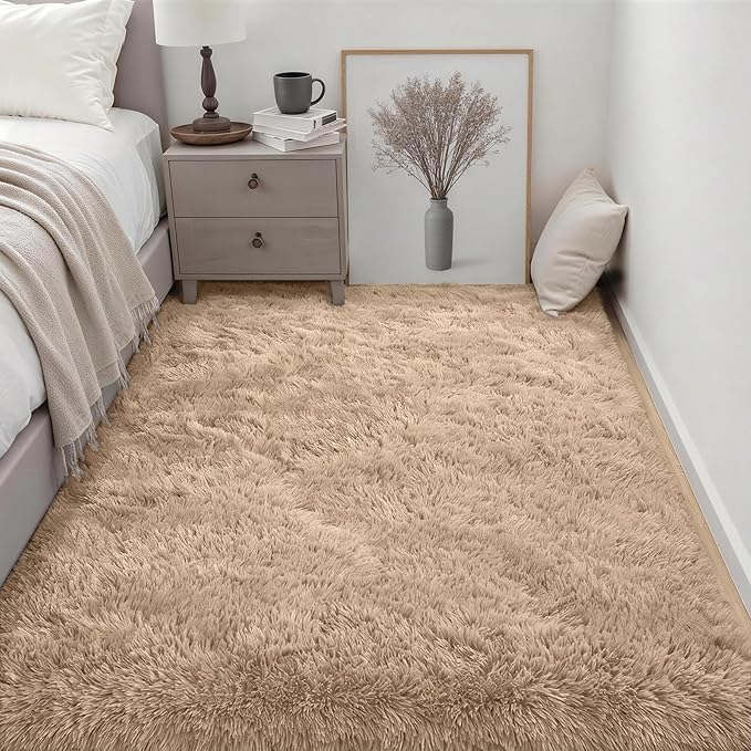 6x9 Area Rugs for Living Room Bedroom: Ultra Soft Fluffy Shag Rug Upgrade - Image 3
