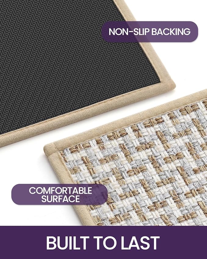 DEXI Hallway Runner Rug 2'x7', Non Slip Rubber Backed Runners Carpet, Ultra - Image 4