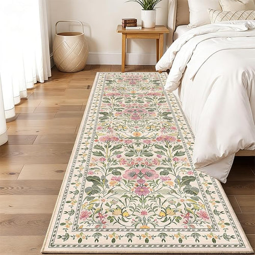 2x6 Soft Washable Runner Rugs: Velvet Feel & 5-10 Degrees Warmer Underfoot - Image 2