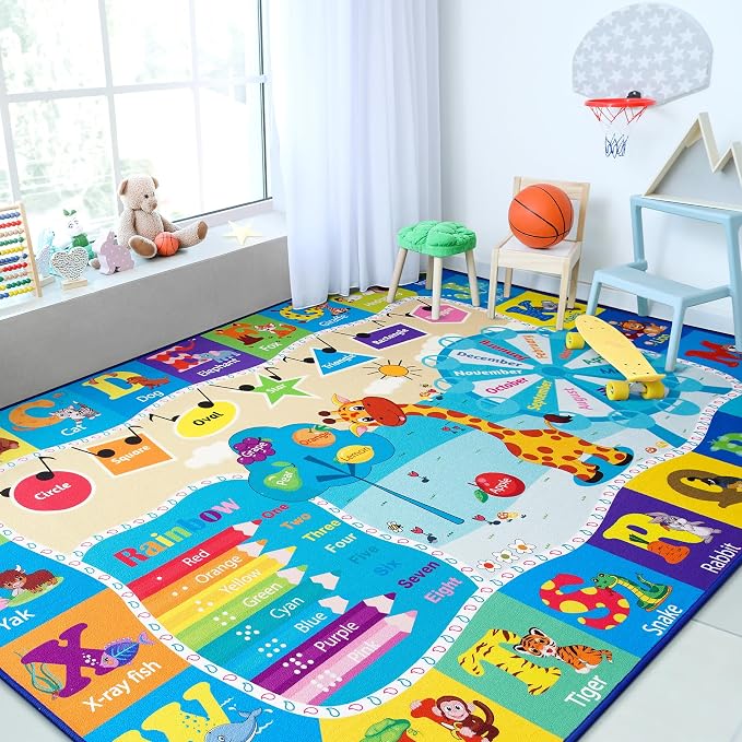 Chicrug Educational Kid Area Rug - Image 2