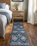 BESTSWEETIE Area Rug 2x8 Rug Machine Washable Non-Slip Low Pile Print Pattern by BESTSWEETIE