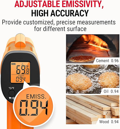 TempPro Temperature Gun, Infrared Thermometer Gun - Image 7