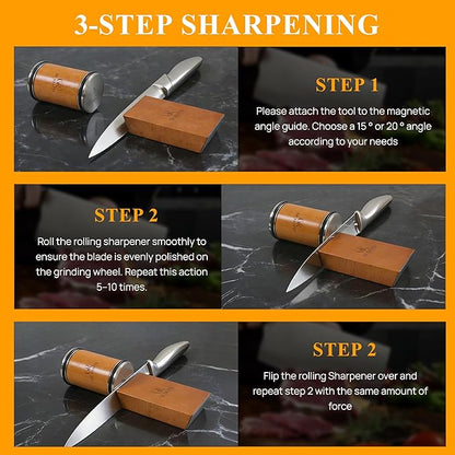 GR Kraft Rolling Knife Sharpener Kit - Image 3