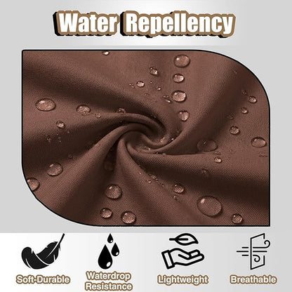 TOSHE Kitchen Apron Waterdrop Resistant Cotton Apron - Image 4