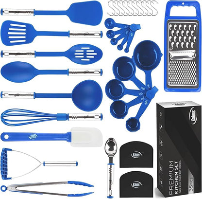 Kitchen Utensils Set 35 PCS Cooking Utensils Set, Nonstick and Heat Resistant by Kaluns%C2%AE
