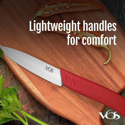 Vos Ceramic Knife Set in Elegant Gift Box, Ceramic Knives Set - Image 3