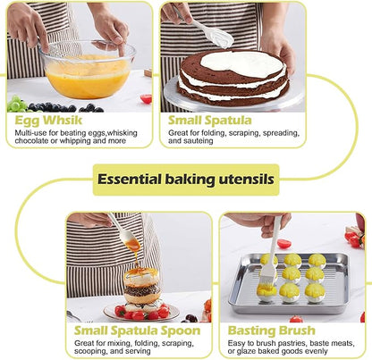 Homikit Kitchen Utensils Set, Useful Kitchen Gadgets & Pots and Pans Accessories - Image 6
