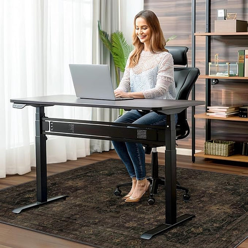 36"x48" Office Chair Mat for Hardwood Tile Floor, Under Desk Carpet Protector - Image 2