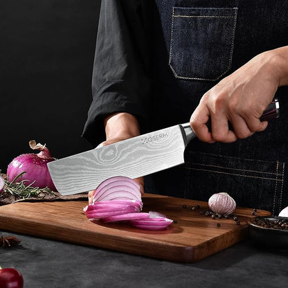 Gift-Ready Knife Set, Japanese Style 8-Piece Kitchen Knife Set - Image 6