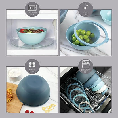 COOK WITH COLOR Mixing Bowls with Lids - Image 4