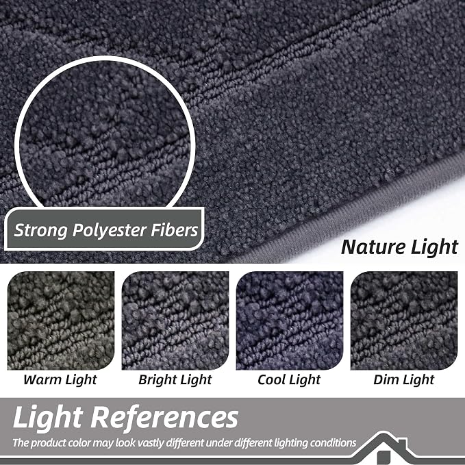 BEQHAUSE Dirt Trapper Door Mat 32" x 48", Doormat Non-Slip Entryway Rugs - Image 7