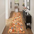 DUKINO 2x10 Runner Rug for Hallway, Washable Kitchen Rug by DUKINO