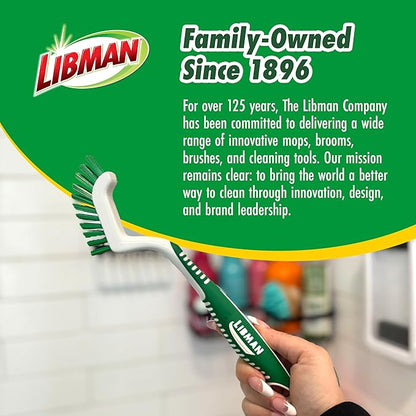 Libman Scrub Brush Kit | Cleaning Brush | Tile & Grout Brush | Small Scrub - Image 6