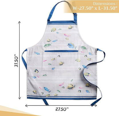 Maison d' Hermine 100% Cotton Apron - Image 4