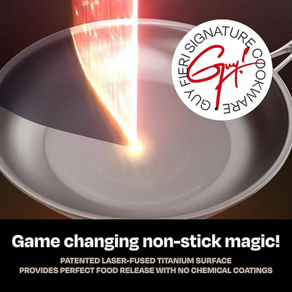 Guy Fieri's Flavortown Laser Titanium 8-Quart Stock Pot - Image 4