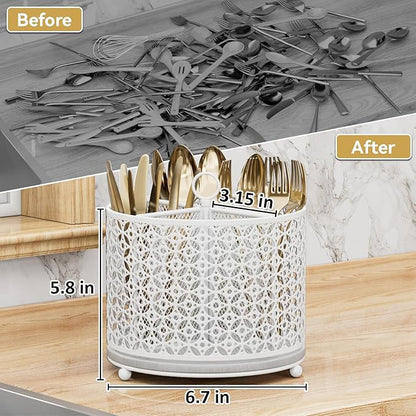 360° Rotating Kitchen Utensil Holder - Image 5