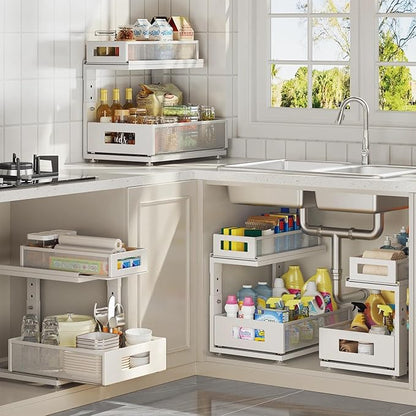 1 Pack 15.74IN-Depth Under Sink Organizer - Image 8