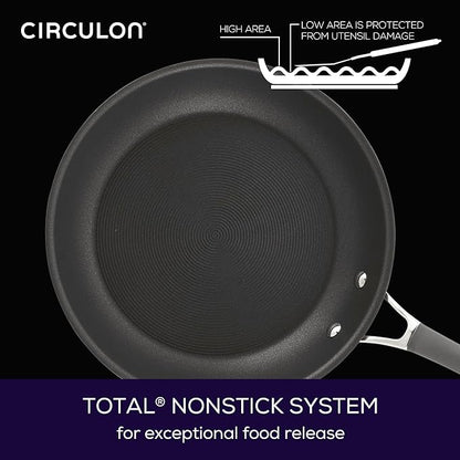 Circulon 83903 Radiance Hard Anodized Nonstick Cookware Pots and Pans Set - Image 6