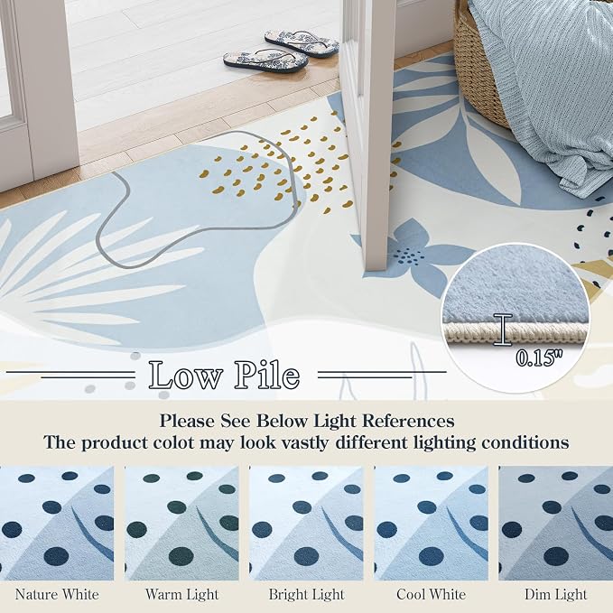 Lahome Boho Machine Washable 6x9 Area Rug - Image 4