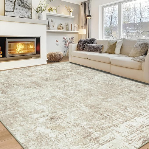 10x14 Area Rugs Large Living Room Rug Washable: Modern Abstract Rug Indoor by Aelenmu