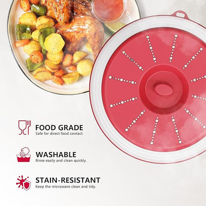 WVM Microwave Splatter Cover Vented - Image 3