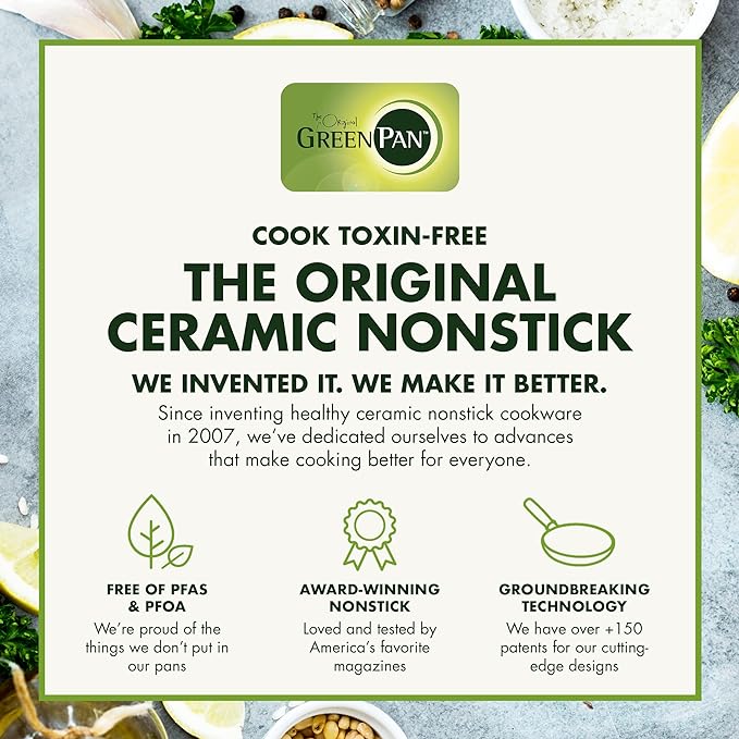 GreenPan Lima Hard Anodized 8" Frying Pan Skillet Nonstick, Ceramic Nonstick - Image 8