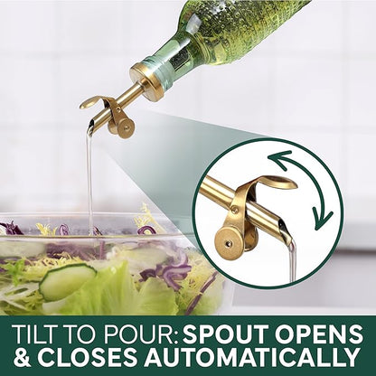 COOK WITH COLOR Glass Olive Oil Bottle Dispenser - Image 7