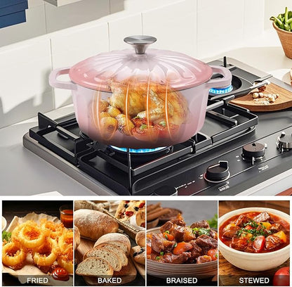 Enameled Cast Iron Dutch Oven Pot - Image 7