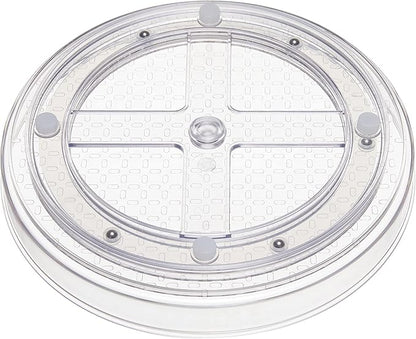 Amazon Basics Clear Rotating Lazy Susan Turntable Organizer - Image 4