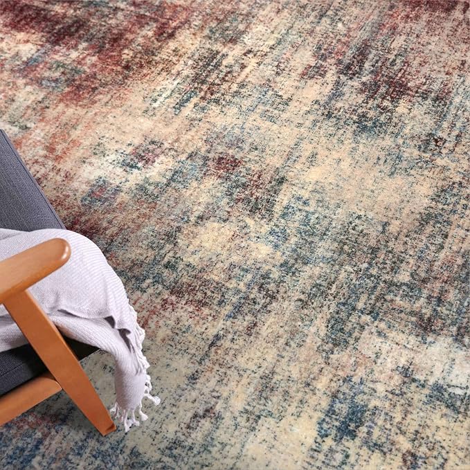 IOHOUZE Abstract Runner Rug 3x6 Ft Washable Runners - Image 7