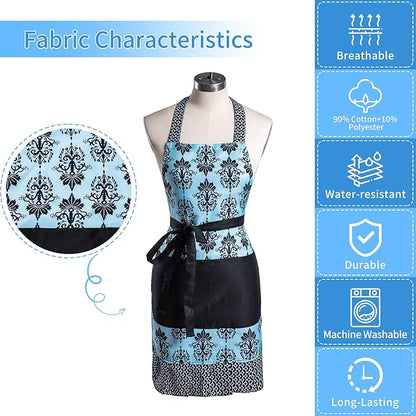 Lovely Flower Pattern Retro Aprons - Image 8