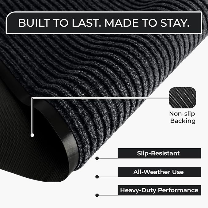 Commercial Door Mat 3'x10' Heavy Duty Industrial Floor Mat - Image 2