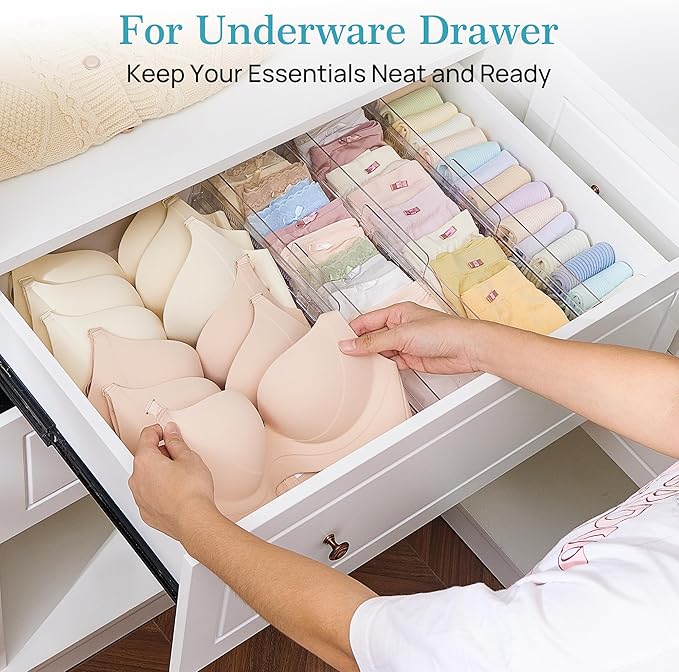 Vtopmart 12 Pack Drawer Dividers - Image 5